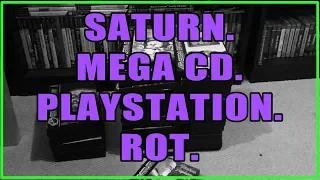 Disc Rot Sega Saturn Mega CD And PS1 Games All Have it   Classic Retro Game Room