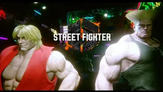 Ken vs Guile - Street Fighter 6 - PS5