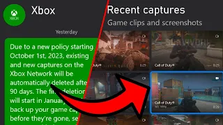 Xbox is Deleting Game Captures