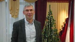 Поздравление с Новым годом генерального директора НЛМК-Урал Сергея Шаляева