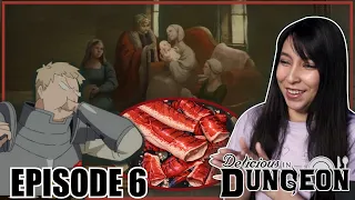 Court Cuisine & Crab Legs? | Delicious in Dungeon Episode 6 Reaction!