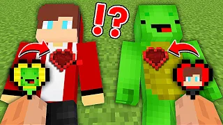How JJ and Mikey Swap The Heart in Minecraft? - Maizen