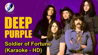 Deep Purple - Soldier of Fortune - (Minus One - Lyrics - Karaoke)