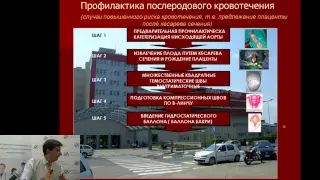 Профилактика патологичеcкой кровопотери при кесаревом сечении