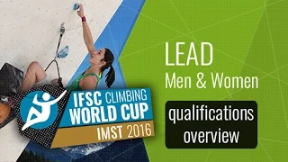 IFSC Climbing World Cup Imst 2016 - Semi-Finals Overview