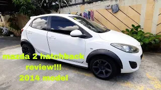 mazda 2 hatchback REVIEW!! 2014 model ALL ORIGINAL!!    MY NEW PROJECT CAR!!!