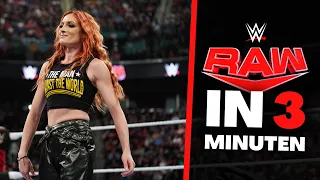 WWE RAW in 3 Minuten | REVENGE Tour! COMEBACK! Die ersten Finalisten! 20.05.24