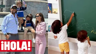 Ana Boyer muestra al detalle el nuevo cuarto de sus hijos y la reacción de los pequeños