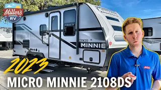 IS IT WORTH THE HYPE?? | 2023 Micro Minnie 2108DS Winnebago Trailer TOTAL Review!