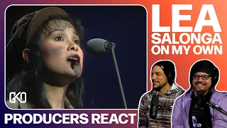 PRODUCERS REACT - Lea Salonga On My Own Reaction