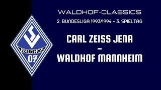 1993/94 | Carl Zeiss Jena - SV Waldhof Mannheim