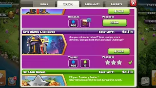 How to 3 Star on Epic Magic Challenge (Clash of clans)