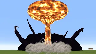 Wither Storm vs NUCLEAR BOMBS