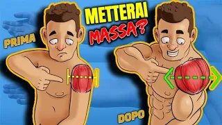 Come capire se l'ALLENAMENTO ti farà METTERE MASSA MUSCOLARE in modo MATEMATICO