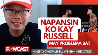 Bakit Parang Hindi Makatingin ng Diretso si GARY RUSSELL kay MARK MAGSAYO? | Powcast Boxing Talk