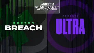 Elimination Round 1 | @BOSBreach vs @TorontoUltra | Championship Weekend  | Day 2