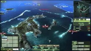 Wargame Red Dragon 10 minutes of naval game play