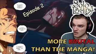 The Temple of Brutality! Solo Leveling Episode 2 "If I Had One More Chance" REACTION