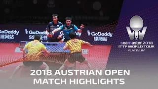 Jeoung Youngsik/Lee Sangsu vs Masataka M./Yuya Oshima I 2018 ITTF Austrian Open Highlights (Final)