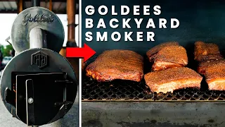 The Goldees Backyard Offset First Cook
