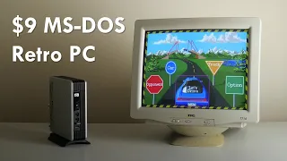 $9 DOS Retro Gaming PC with the HP t5530 Thin Client