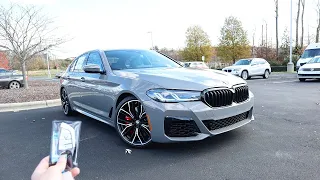 2021 BMW M550i xDrive: Start Up, Exhaust, Test Drive and Review