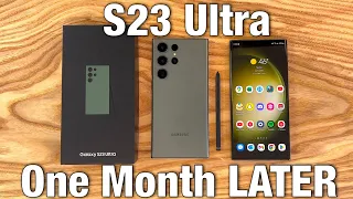 Samsung Galaxy S23 Ultra Review - 1 Month Later!