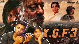 KGF Chapter -3 Announcement : Reaction | #kgf_chapter_3 | Mr Chandan ft. Palak | Rocky bhai ,2023🔥🔥