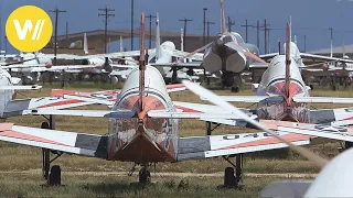 Größter Militär-Flugzeugfriedhof der Welt mit über 4.000 Flugzeugen