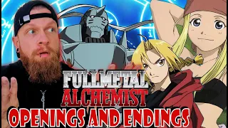 FULLMETAL ALCHEMIST Openings and Endings Reaction