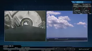 Touchdown! SpaceX Rocket First Stage Lands on Ground