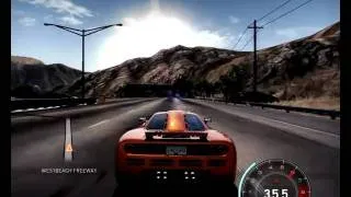 NFS Hot Pursuit (2010) McLaren F1 415km/h speed