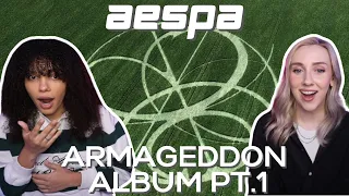 COUPLE REACTS TO aespa 에스파 'Armageddon' Album Pt. 1