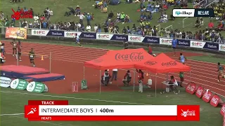 fijivillage Re:Live | Inter Boys 400M Heat 3  | Day 1