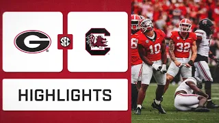 SEC Football: South Carolina at Georgia Highlights