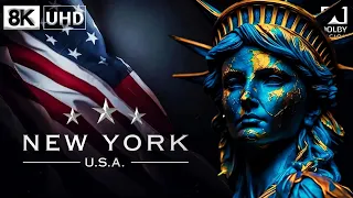 NEW YORK 8K Video Ultra HD - Capital of Earth (60FPS) | New York 8K HDR