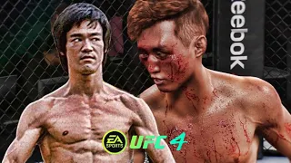 UFC Doo Ho Choi vs Bruce Lee | Confrontation with the father of Jeet Kune Do!