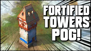 Fortified Towers POG! | AoE4 | Grubby