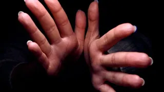 ASMR VISUAL TRIGGERS | Hypnotic Hand Movements & ECHO Layered Mouth Sounds with Ambient Music