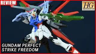 HGGBB 1/144 ZGMF-X20A-PF Gundam Perfect Strike Freedom [REVIEW]