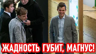 Жадность губит чемпиона! Магнус Карлсен - Даниил Дубов! Тур Чемпионов