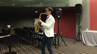 Ne Yo - Because of You Saxophone cover / саксофоніст Володимир Кушнарьов Київ