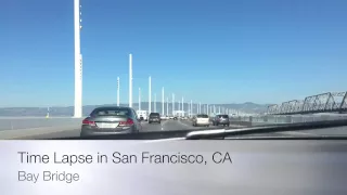 Time lapse San Francisco Bay Bridge