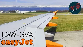 easyJet Airbus A320-214 London Gatwick to Geneva