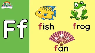 Letter Ff | Letter F Sound | Objects Beginning with the Letter Ff | Learn to Write the Letter Ff