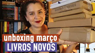 LIVROS NOVOS DE MARÇO [2022] UNBOXING