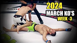 MMA & Boxing Knockouts I March 2024 Week 3