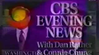 CBS Evening News with Dan Rather and Connie Chung