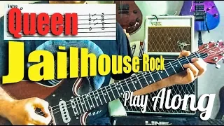 Queen - Jailhouse Rock - Live Montreal - Guitar Play Along (Guitar Tab)