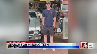 Search for missing Wake Forest teen